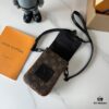 6930702b6e68136f4d9a589b Upgraded M81522 M81524 M82252 M82535 M82568 S-LOCK VERTICAL WEARABLE Wallet in Monogram Macassar Canvas – Multicolor (Aged Flower, Black Flower, Embossed Pattern, Grey Embossed, Aged Purple, Aged Green, Aged Orange with Black Strap for M82535)