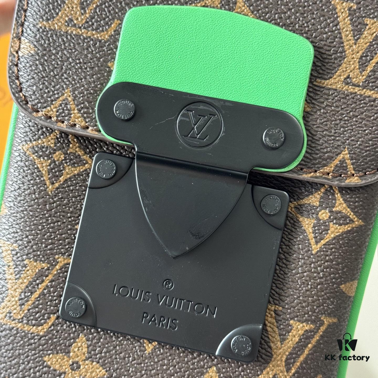 6930702e6e68136f4d9a58a1 Upgraded M81522 M81524 M82252 M82535 M82568 S-LOCK VERTICAL WEARABLE Wallet in Classic Monogram Macassar Canvas – Multicolor Print (Including Old Flower Black, Black Flower, Embossed Pattern, Grey Embossed, Old Flower Purple, Old Flower Green, Old Flower Orange with Black Strap for M82535)