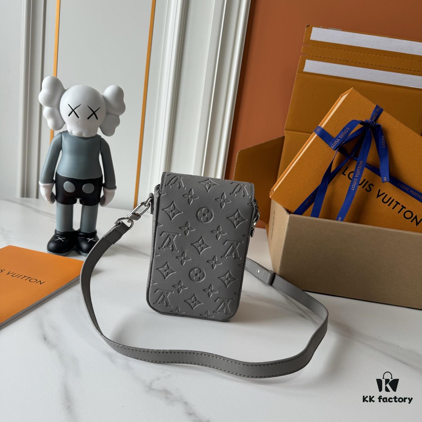 693070376e68136f4d9a58b1 Upgraded M81522 M81524 M82252 M82535 M82568 S-LOCK VERTICAL WEARABLE Wallet in Monogram Macassar Canvas