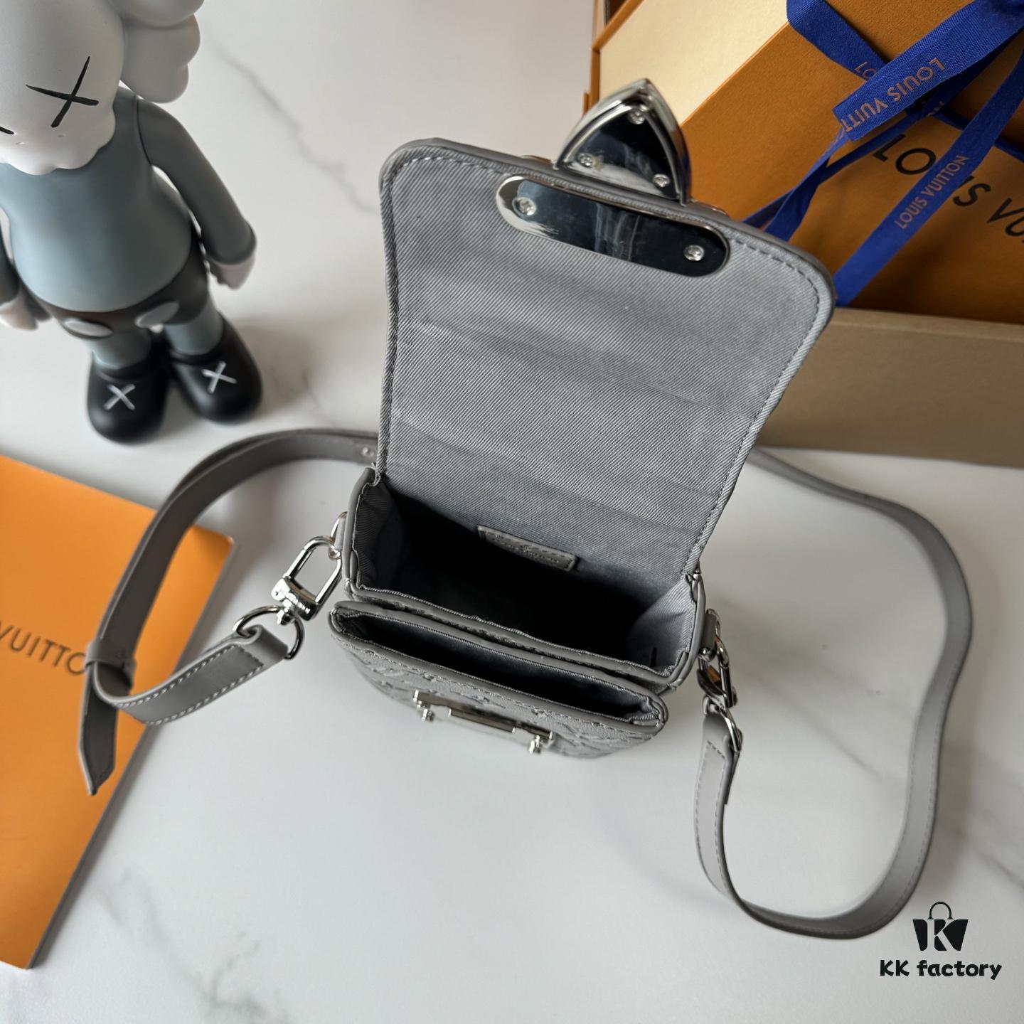 6930703a6e68136f4d9a58b4 Upgraded M81522 M81524 M82252 M82535 M82568 S-LOCK VERTICAL WEARABLE Wallet in Monogram Macassar Canvas