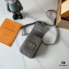 6930703b6e68136f4d9a58b5 Upgraded M81522 M81524 M82252 M82535 M82568 S-LOCK VERTICAL WEARABLE Wallet in Monogram Macassar Canvas