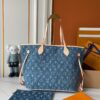 6930703d6e68136f4d9a58b7 Upgraded M40995 Medium Denim Jacquard Tote Bag 💋💋 Louis Vuitton New Neverfull – A Fresh Take on a Classic Handbag