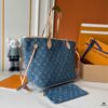 693070416e68136f4d9a58ba Upgraded M40995 Medium Denim Jacquard Tote Bag 💋💋 Louis Vuitton New Neverfull – A Fresh Take on a Classic Handbag