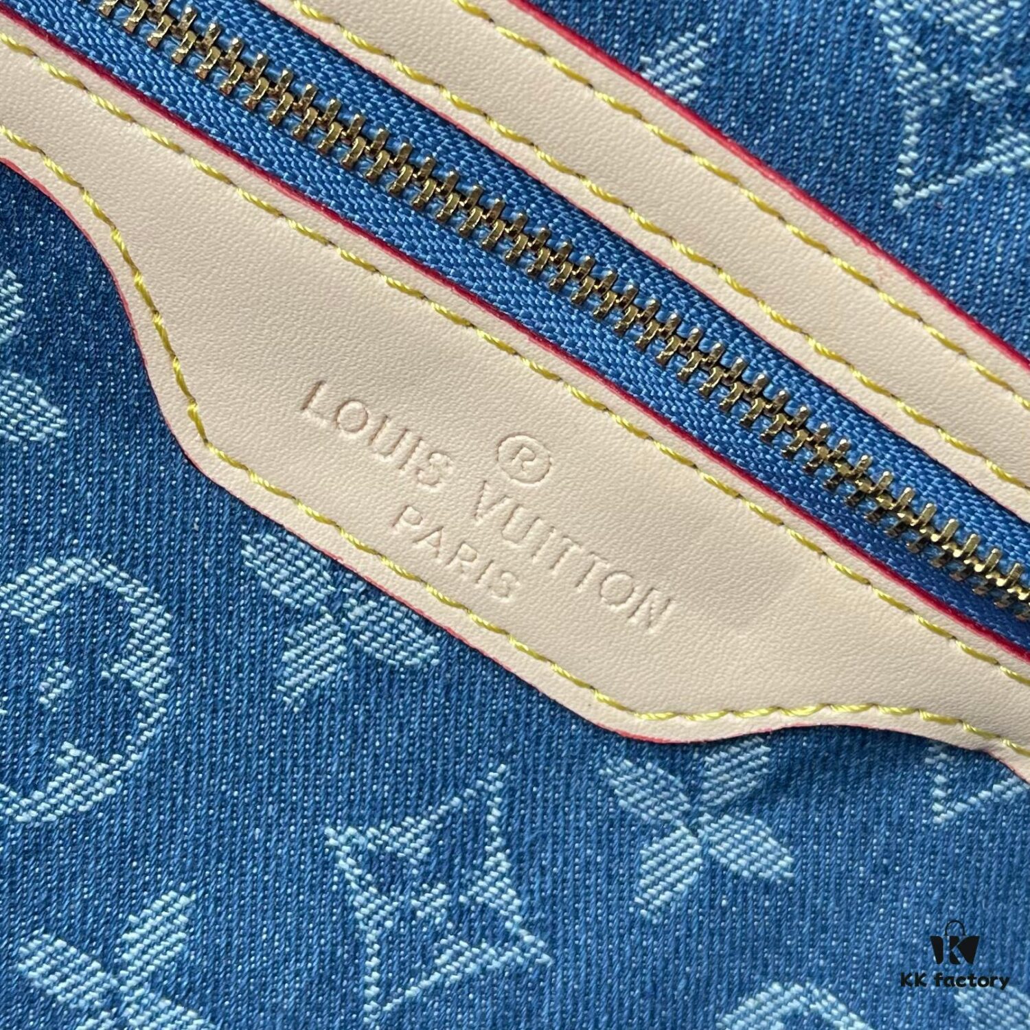 693070416e68136f4d9a58bb Upgraded M40995 Medium Denim Jacquard Tote Bag 💋💋 Louis Vuitton New Neverfull – A Fresh Take on a Classic Handbag