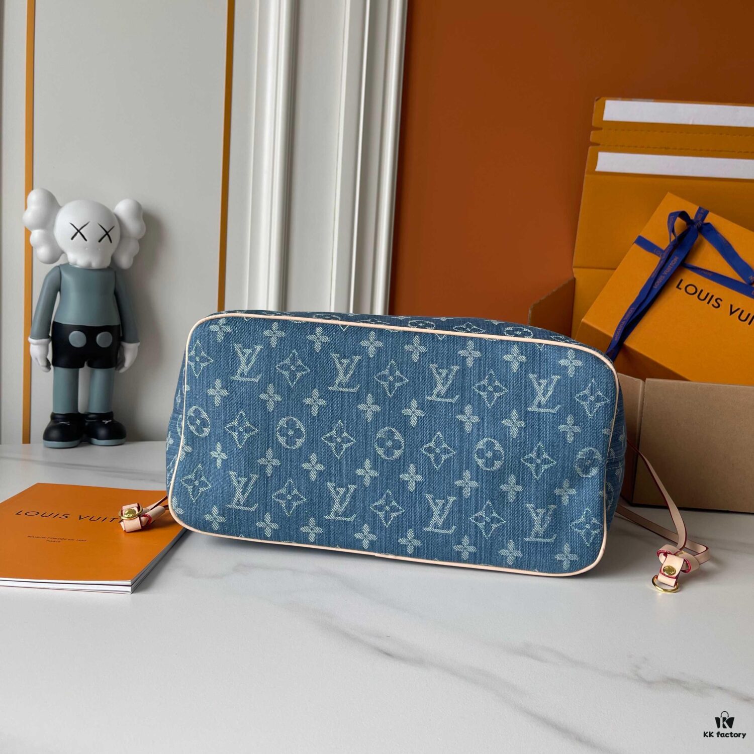 693070426e68136f4d9a58bd Upgraded M40995 Medium Denim Jacquard Tote Bag 💋💋 Louis Vuitton New Neverfull – A Fresh Take on a Classic Handbag