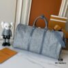 693070456e68136f4d9a58c1 Upgraded Version Latest Model M22532 Denim Keepall Bandoulière 50 Travel Bag