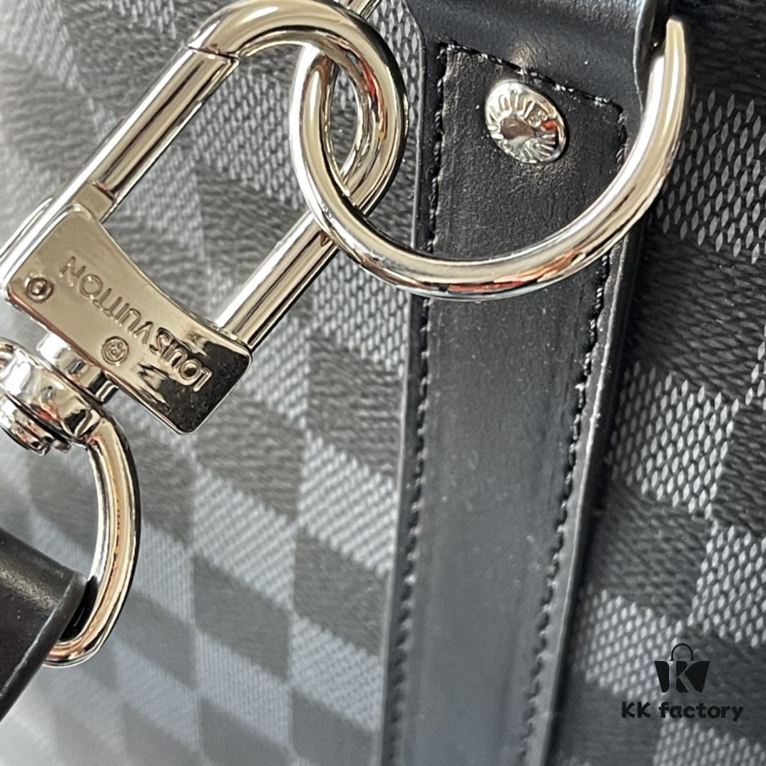 6930704d6e68136f4d9a58ce Upgraded Version Latest Model M22532 M41416 M44810 Black GG, Embossed GG, Crosshatch Keepall Shoulder Bag 50 Travel Bag