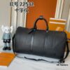 6930704f6e68136f4d9a58d0 Upgraded Version Latest Model M22532 M41416 M44810 Black Grid Pressed Grid Cross Texture Keepall Bandoulière 50 Travel Bag
