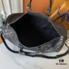 693070586e68136f4d9a58e0 Upgraded Version Latest Model M22532 M41416 M44810 Black Grid Pressed Grid Cross Texture Keepall Bandoulière 50 Travel Bag