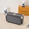Top-Grade Original M4700B [Exclusive Shoot, Upgraded Authentic Version] 8-Watch Case with Black Grid and Purple Interior