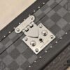 Top-Grade Original M4700B [Exclusive Shoot, Upgraded Authentic Version] 8-Watch Case with Black Grid and Purple Interior