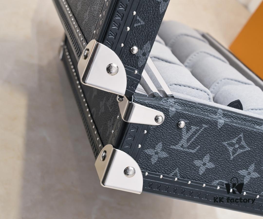 Top-tier Original M4700B [Exclusive Shoot, Upgraded Original Version] 8-Piece Watch Box Black Flower
