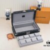 Top-tier Original M4700B [Exclusive Shoot, Upgraded Original Version] 8-Piece Watch Box Black Flower
