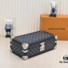 Top-Grade Original M4700B [Exclusive Shoot, Upgraded Original Version] 8-Piece Watch Box in Black Grid