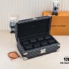 Top-Grade Original M4700B [Exclusive Shoot, Upgraded Original Version] 8-Piece Watch Box in Black Grid