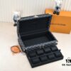 Top-Grade Original M4700B [Exclusive Shoot, Upgraded Original Version] 8-Piece Watch Box in Black Grid