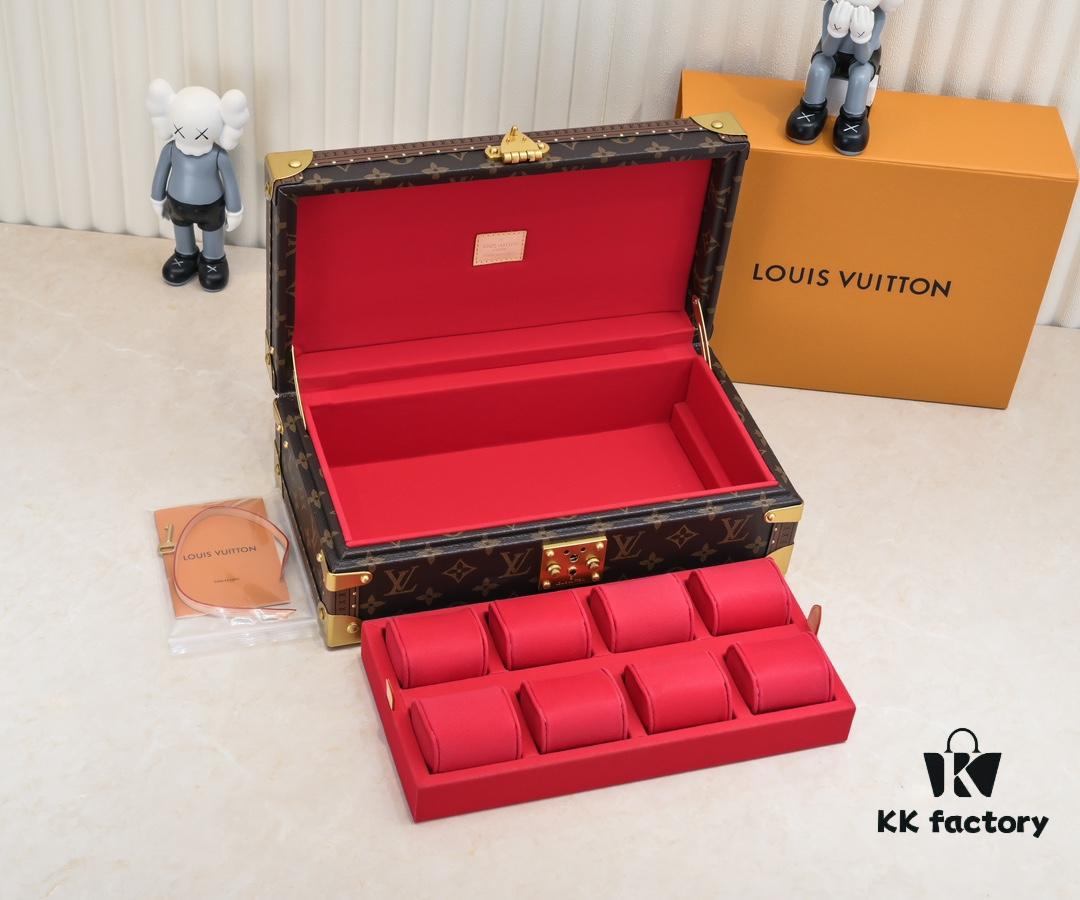 Top-tier Original M4700B [Exclusive Shoot, Upgraded Original] 8-Piece Watch Box Red