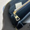 6930707b6e68136f4d9a592b M82958 Blue Denim Zippy Wallet Collection