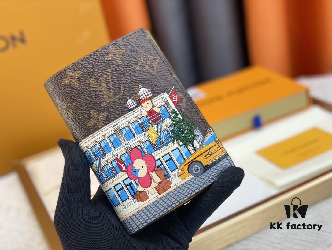 6930708d6e68136f4d9a5950 M 81634 👏👏 Vivienne Holidays 2022 Collection Passport Holder Celebrates Louis Vuitton's Travel Spirit