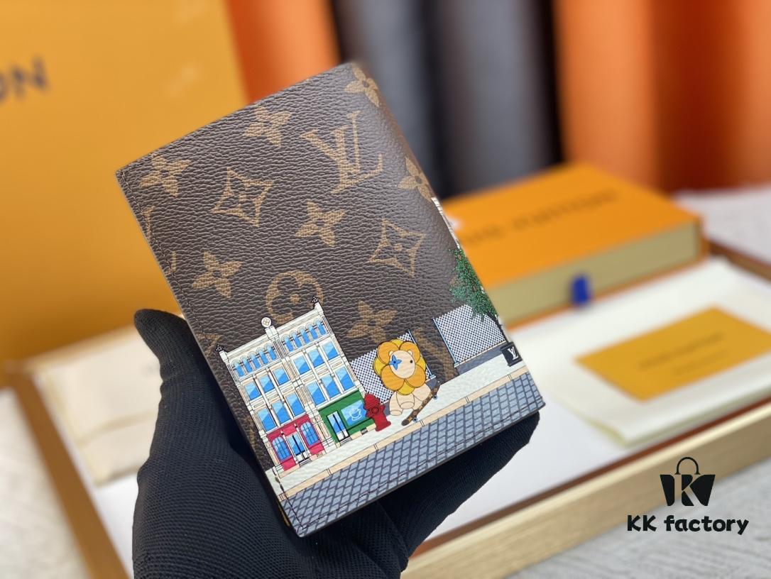 6930708d6e68136f4d9a5952 M 81634 👏👏 Vivienne Holidays 2022 Collection Passport Holder Celebrates Louis Vuitton's Travel Spirit