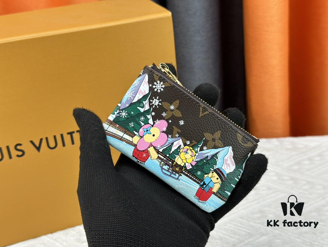 Wallet 62650 Christmas Pink Top Quality Original [Photographed in Real Life, Self-Provided Background]