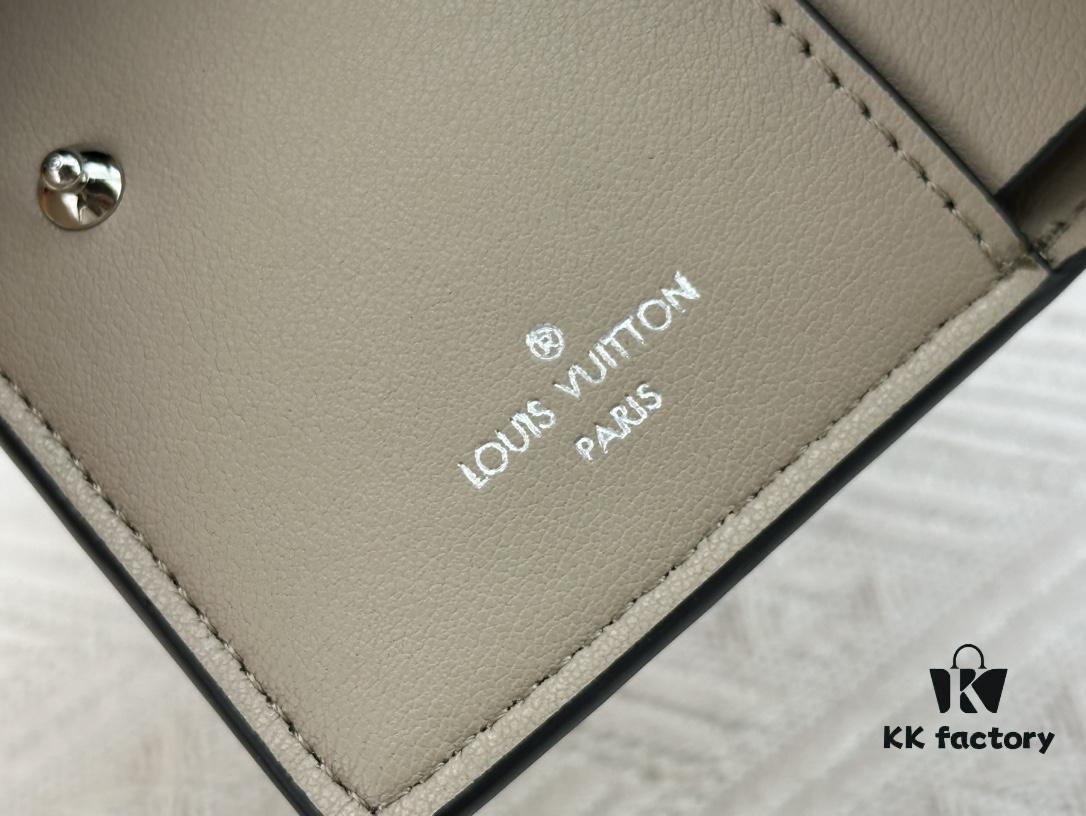693070b16e68136f4d9a5998 LV Top Replica M80152 Cléa Wallet in Monogram Empreinte Soft Grain Leather