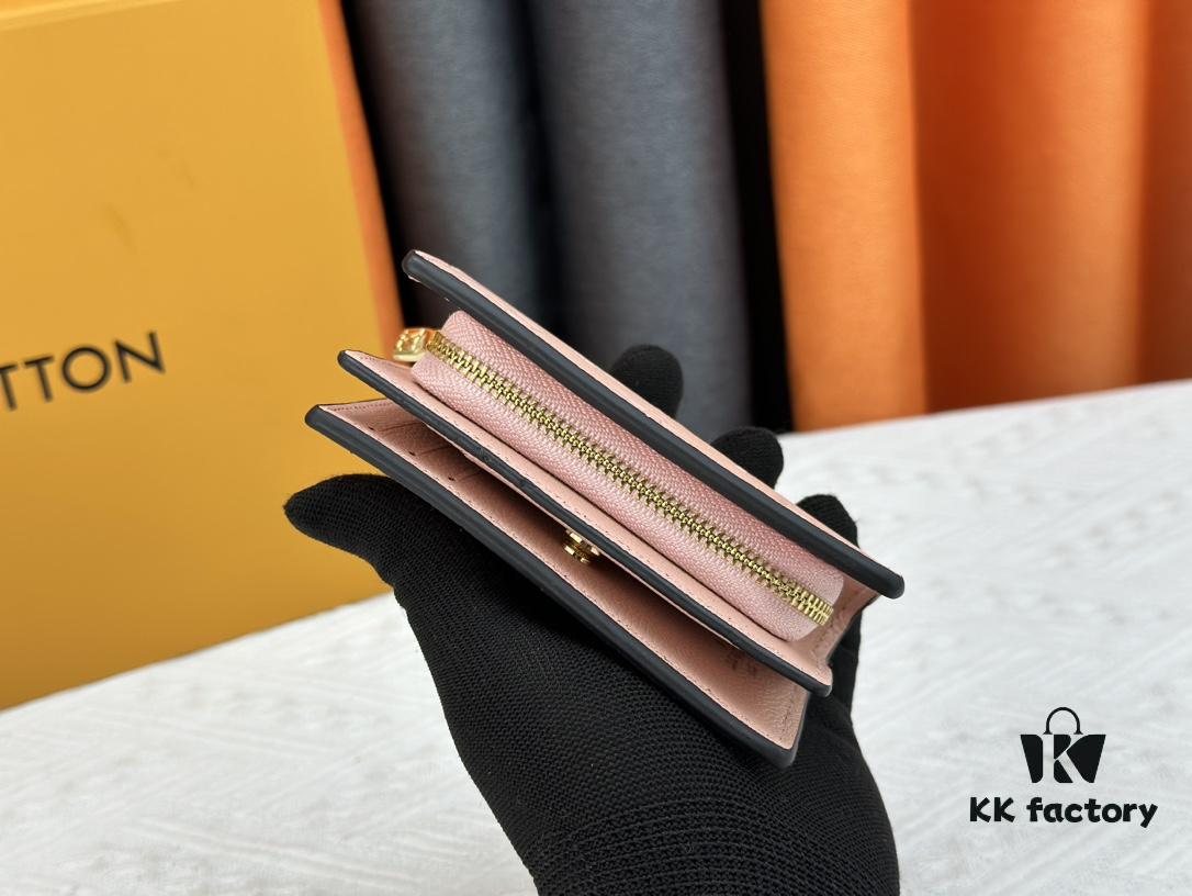 693070b26e68136f4d9a599a LV Top Replica M80152 Cléa Wallet Made of Monogram Empreinte Soft Grained Calfskin with Signature Monogram Embossed Pattern