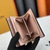 693070b26e68136f4d9a599b LV Top Replica M80152 Cléa Wallet Made of Monogram Empreinte Soft Grained Calfskin with Signature Monogram Embossed Pattern