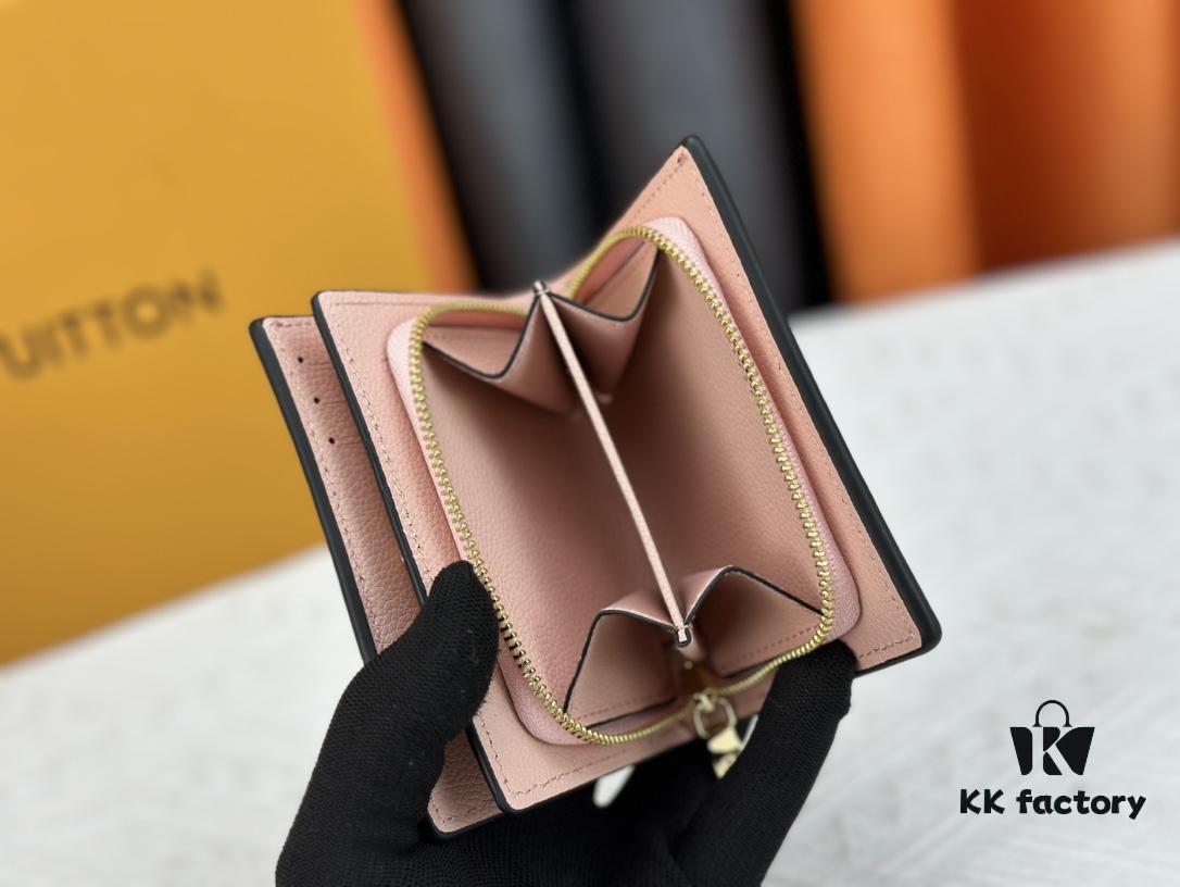 693070b26e68136f4d9a599b LV Top Replica M80152 Cléa Wallet Made of Monogram Empreinte Soft Grained Calfskin with Signature Monogram Embossed Pattern