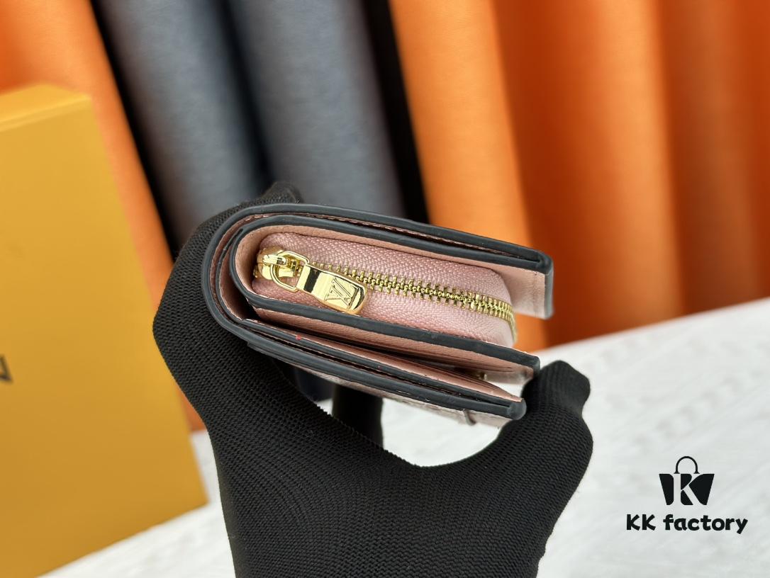 693070b26e68136f4d9a599c LV Top Replica M80152 Cléa Wallet Made of Monogram Empreinte Soft Grained Calfskin with Signature Monogram Embossed Pattern