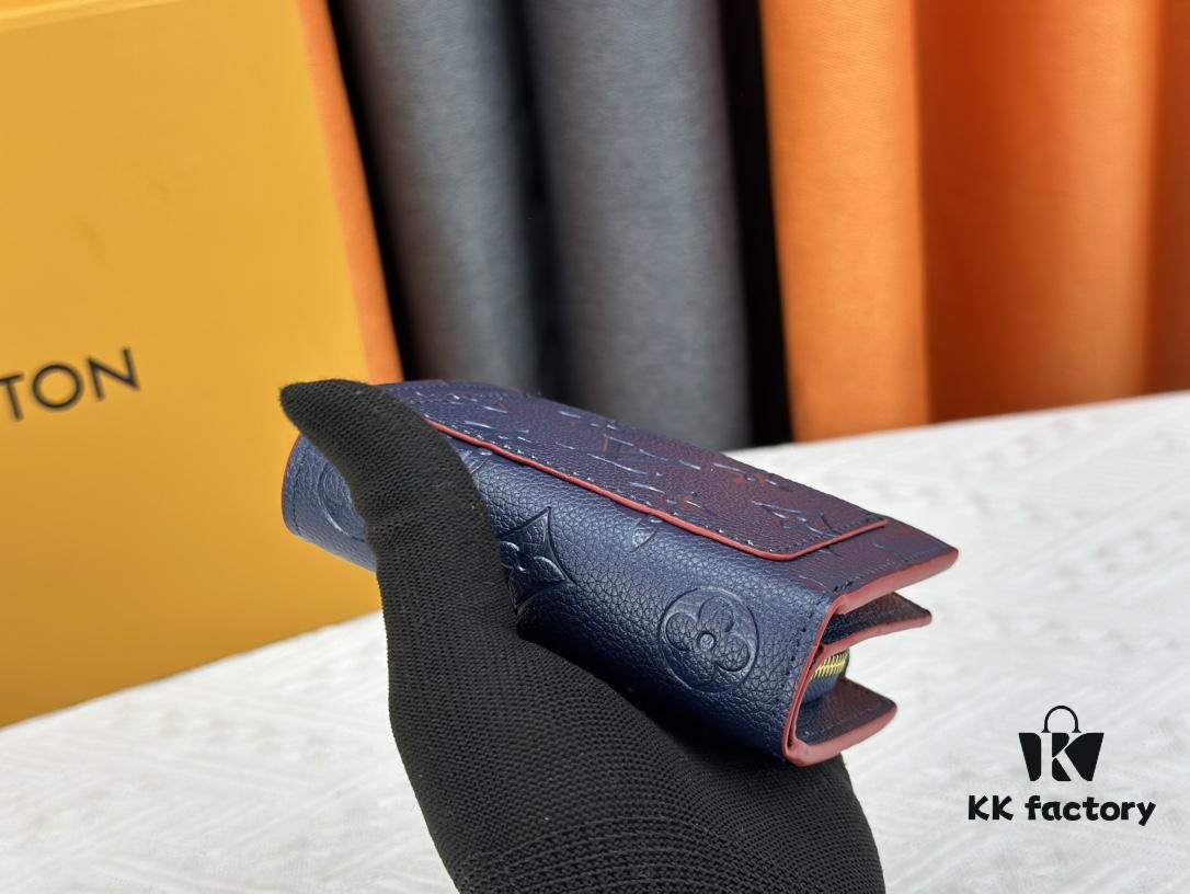 693070be6e68136f4d9a59b2 LV Top Quality Replica M80152 Cléa Wallet in Monogram Empreinte Soft Grain Leather