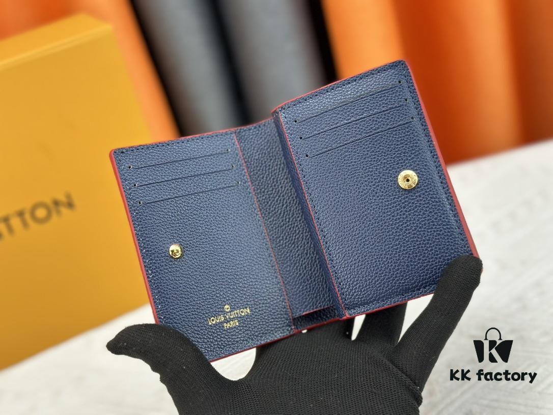 693070c06e68136f4d9a59b6 LV Top Quality Replica M80152 Cléa Wallet in Monogram Empreinte Soft Grain Leather