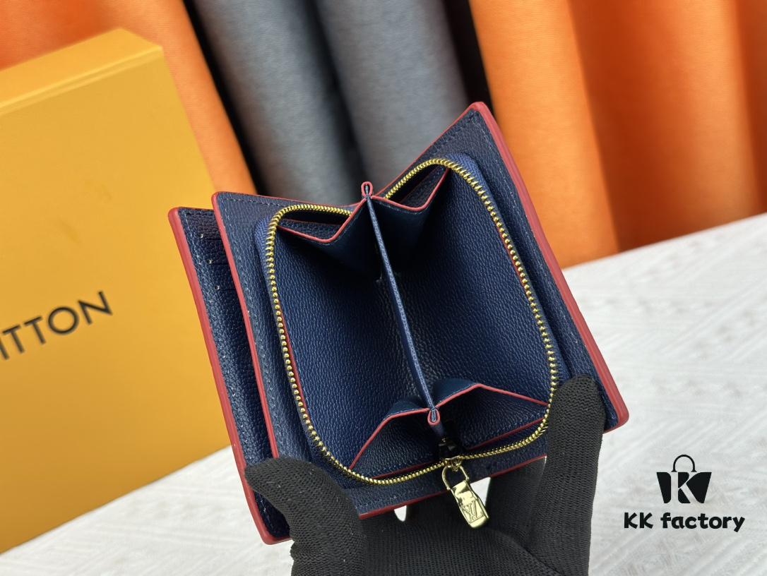 693070c06e68136f4d9a59b7 LV Top Quality Replica M80152 Cléa Wallet in Monogram Empreinte Soft Grain Leather