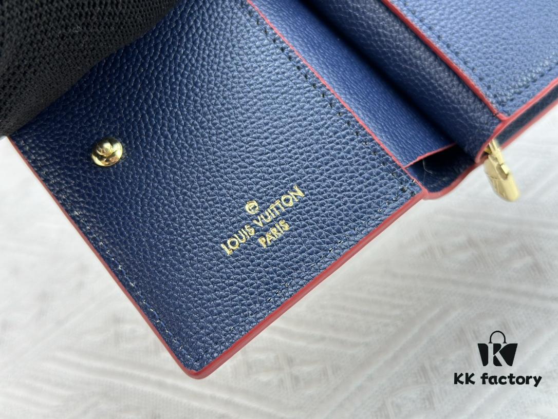 693070c16e68136f4d9a59b9 LV Top Quality Replica M80152 Cléa Wallet in Monogram Empreinte Soft Grain Leather