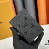 LV Top Clone M80152 Cléa Wallet in Monogram Empreinte Soft Grained Calfskin with Signature Pattern