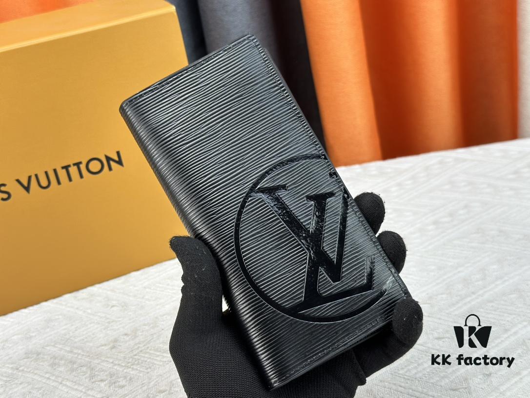 693070c66e68136f4d9a59c3 Wallet Model: N62665 Ink Waterwave Black M63513 Louis Vuitton Classic Brazza Wallet