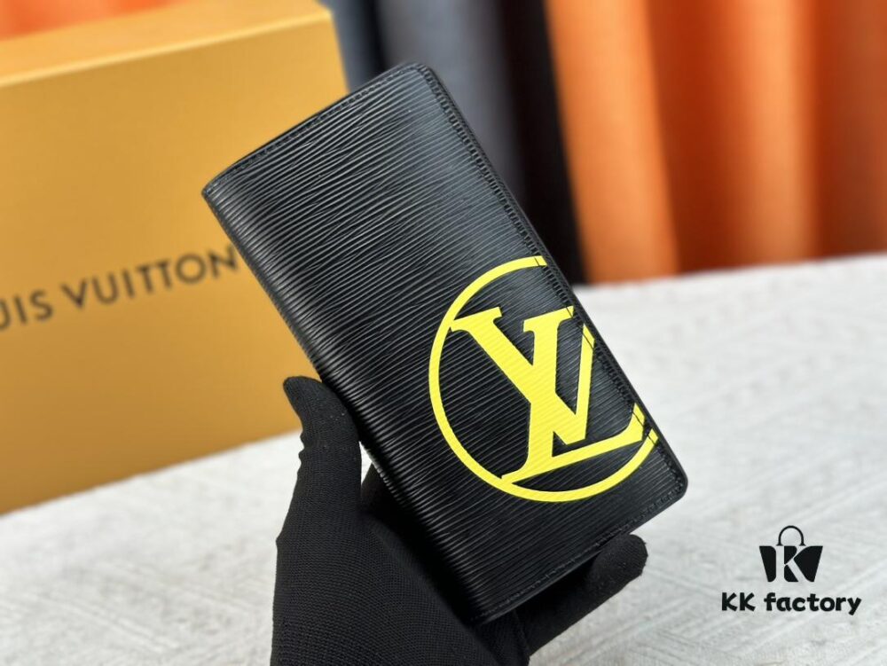 Wallet Model: N62665 Water Wave Yellow M63513 Louis Vuitton Classic Brazza Wallet