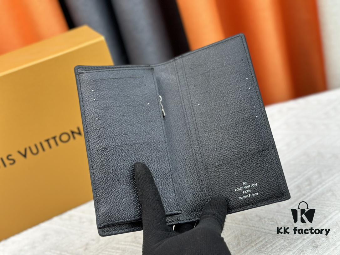 693070cb6e68136f4d9a59cc Wallet Model: N62665 Ink Waterwave Black M63513 Louis Vuitton Classic Brazza Wallet