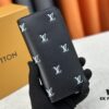 693070cf6e68136f4d9a59d5 Wallet Model: N62665 Louis Vuitton Classic Brazza Wallet in Damier Graphite Pixel Canvas