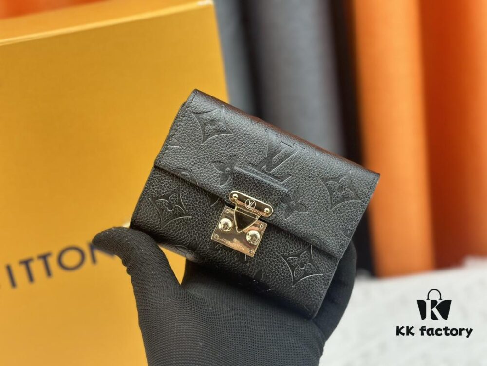 Wallet [Metis Short Wallet] M80880 Black (Embossed)