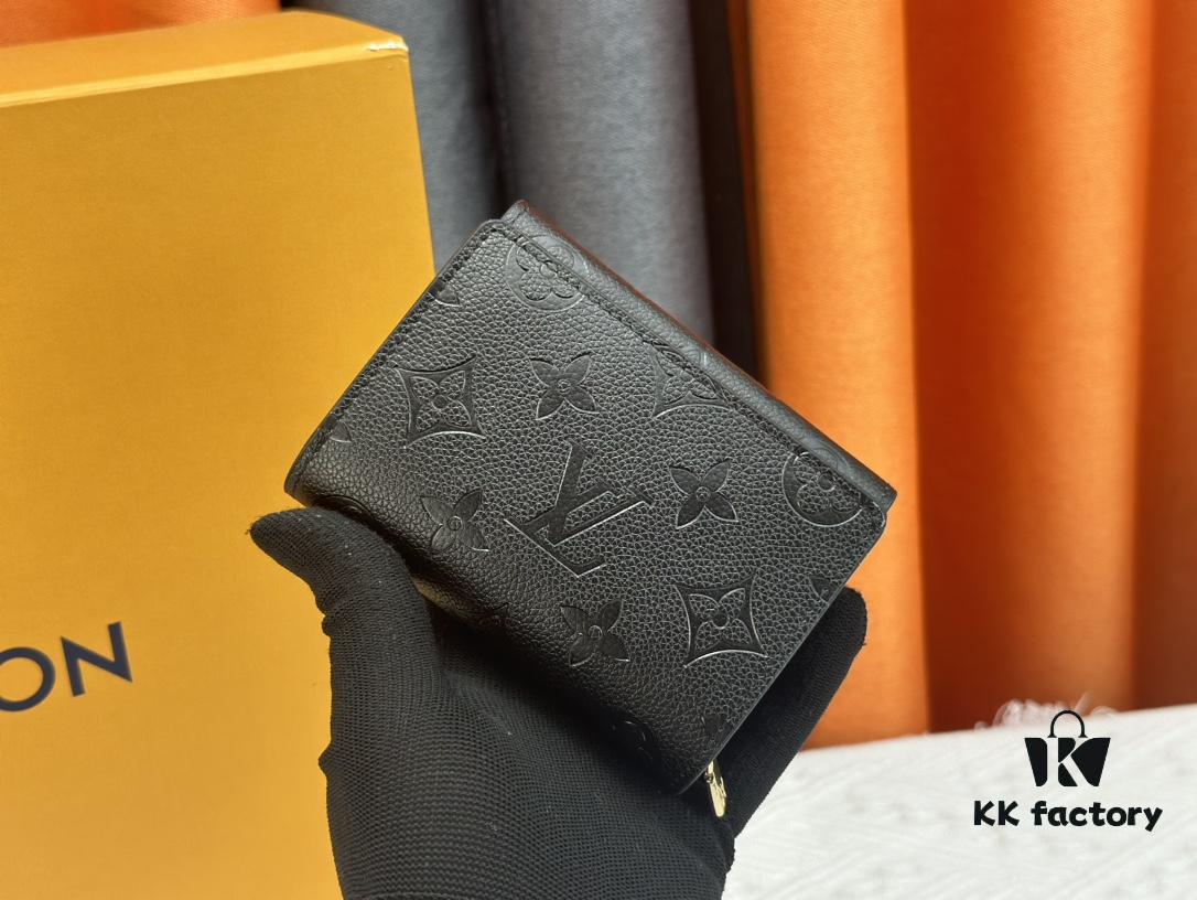 Wallet [Metis Short Wallet] M80880 Black (Embossed)