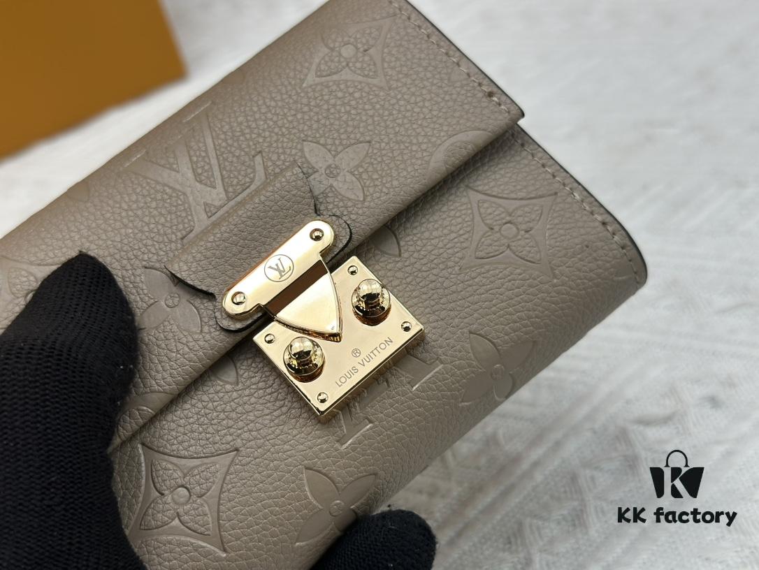 Wallet [Metis Short Wallet] M80880 Black (Embossed)