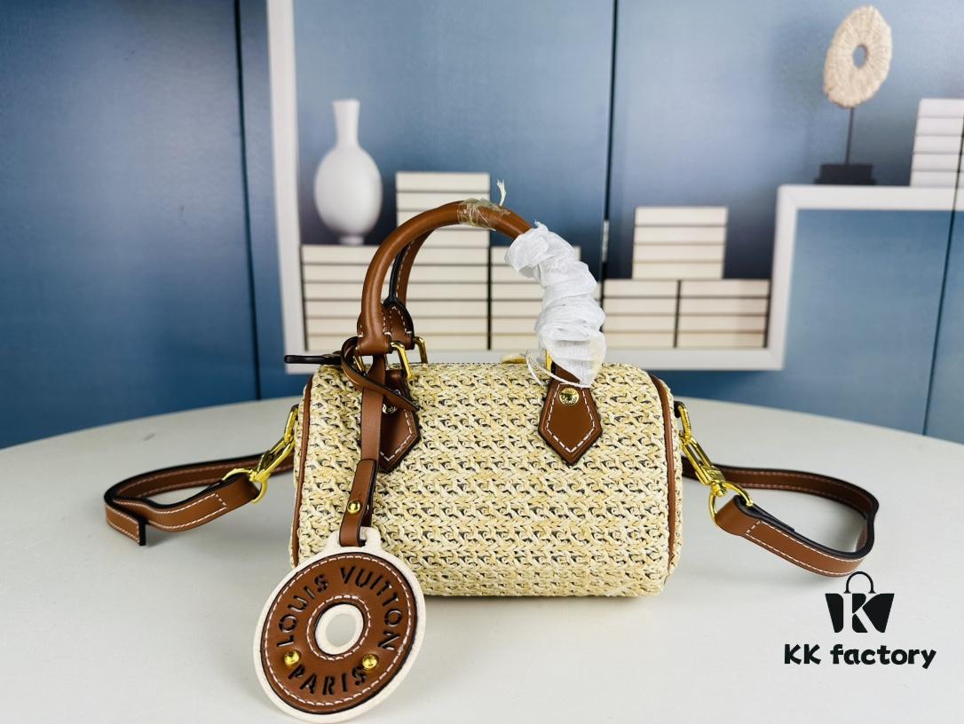 New Arrival Wholesale [NANO SPEEDY Bag] Raffia (Woven)