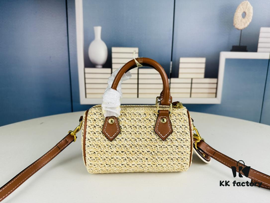 New Arrival Wholesale [NANO SPEEDY Bag] Raffia (Woven)