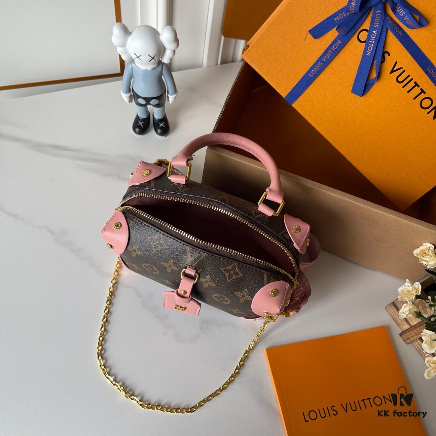 693071256e68136f4d9a5a8a Upgraded Version 160... Premium Quality Original Edition 🦋🦋 M45571 Black / M45531 Pink M56319 M45392 M56319 Petite Malle Souple Handbag