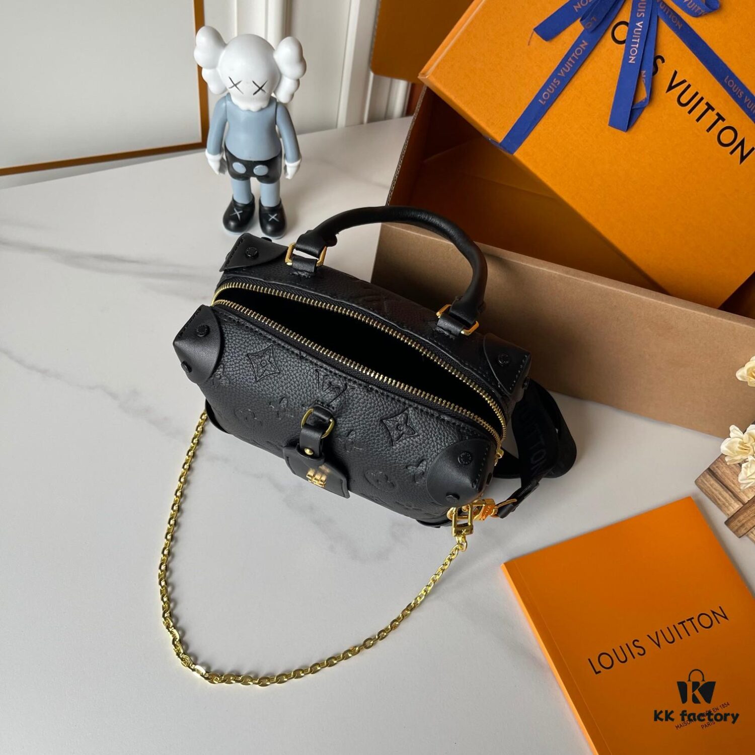 693071296e68136f4d9a5a8f Upgraded Version 160... Premium Quality Original Edition 🦋🦋 M45571 Black / M45531 Pink M56319 M45392 M56319 Petite Malle Souple Handbag