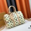 6930713a6e68136f4d9a5ab3 M24424 M24849 Monogram Eclipse Reverse Denim Keepall 25 Bag