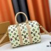 6930713b6e68136f4d9a5ab6 M24424 M24849 Monogram Eclipse Reverse Denim Keepall 25 Bag