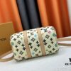 6930713b6e68136f4d9a5ab7 M24424 M24849 Monogram Eclipse Reverse Denim Keepall 25 Bag