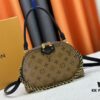 6930714d6e68136f4d9a5adc M12996 LV Half-Moon Double Zipper Handbag
